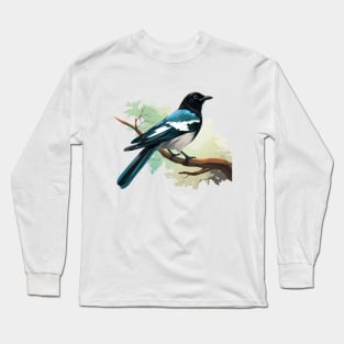 magpie Long Sleeve T-Shirt